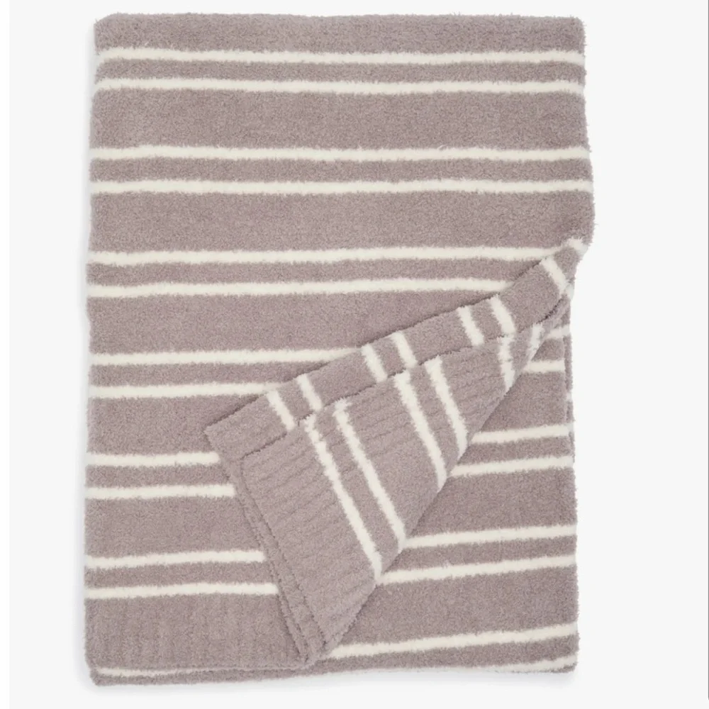 NEW! Barefoot Dreams Double Stripe Blanket | Unopened | Original packaging - Picture 3 of 6
